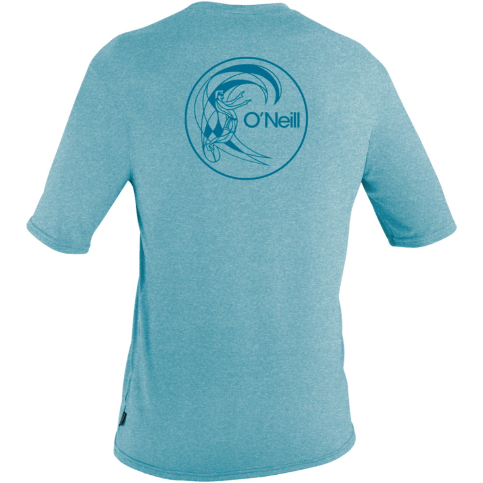 2026 O'Neill Mens Trvlr Hybrid Short Sleeve Graphic Sun Shirt 5721 - Galaxy Blue